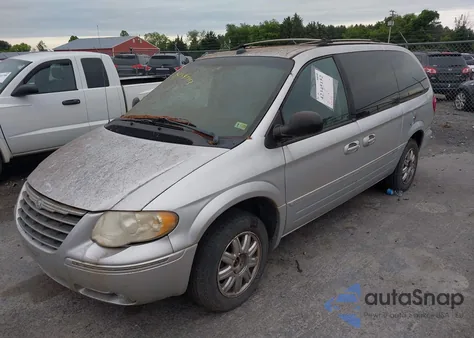 2005 Chrysler Town & Country Limited from USA, damaged, VIN 2C8GP64L05R551848